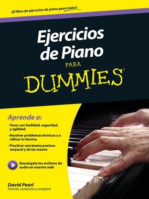 cover image of Ejercicios de piano para Dummies